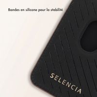 Selencia Porte-cartes Sabi avec MagSafe - Mocha Brown
