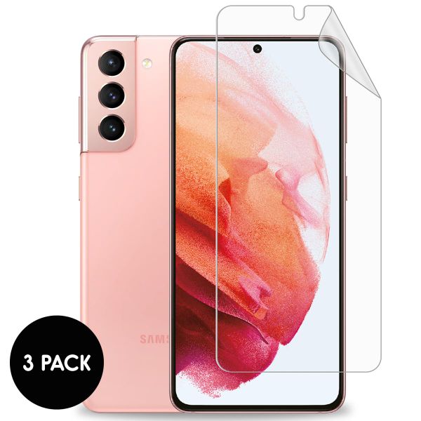 imoshion Protection d'écran Film 3pack Samsung Galaxy S21
