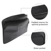 dbramante1928 Skagen Pro+ Sleeve - Pochette ordinateur 13 pouces - Cuir véritable - Apple MacBook Pro 13 pouces / Air 13 pouces - Black
