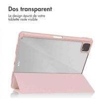 imoshion Coque tablette rigide Trifold Apple iPad Pro 12.9 (2018/2020/2021/2022) - Rose