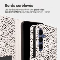 imoshion Étui de télephone portefeuille Design Samsung Galaxy S25 FE - Desert Dots