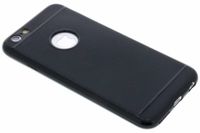 Coque silicone Carbon iPhone 6 / 6s - Noir