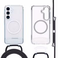 imoshion Coque MagSafe avec cordon amovible Samsung Galaxy S24 / S25 - Transparent