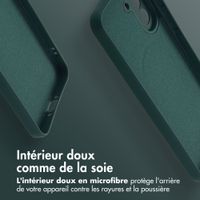 imoshion Coque Couleur avec MagSafe Samsung Galaxy A37 (5G) - Vert foncé