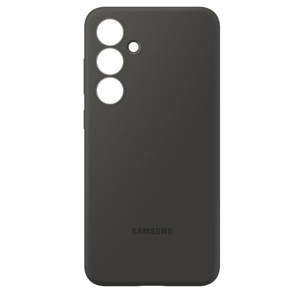 Samsung Original Coque en silicone Samsung Galaxy S24 FE - Noir