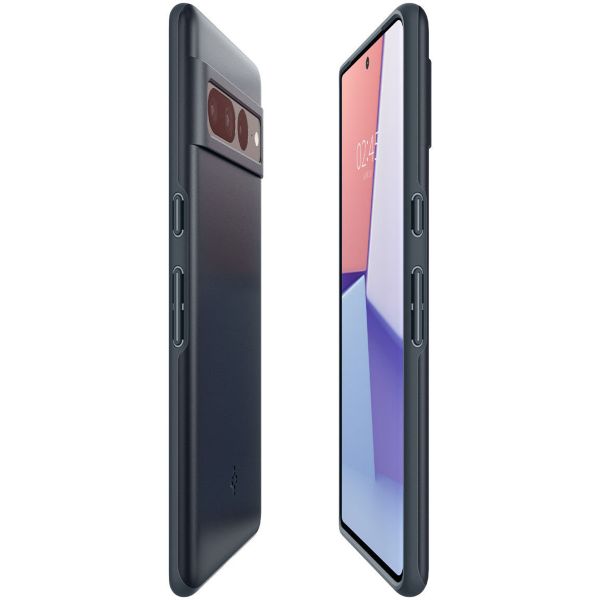 Spigen Coque Thin Fit Google Pixel 7 Pro - Metal Slate