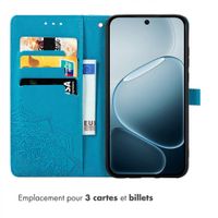 imoshion Etui de télephone Mandala Oppo A6x (4G/5G) - Turquoise