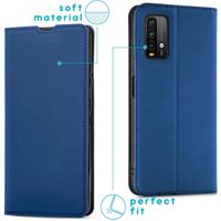 imoshion Étui de téléphone Slim Folio Xiaomi Redmi 9T - Bleu foncé