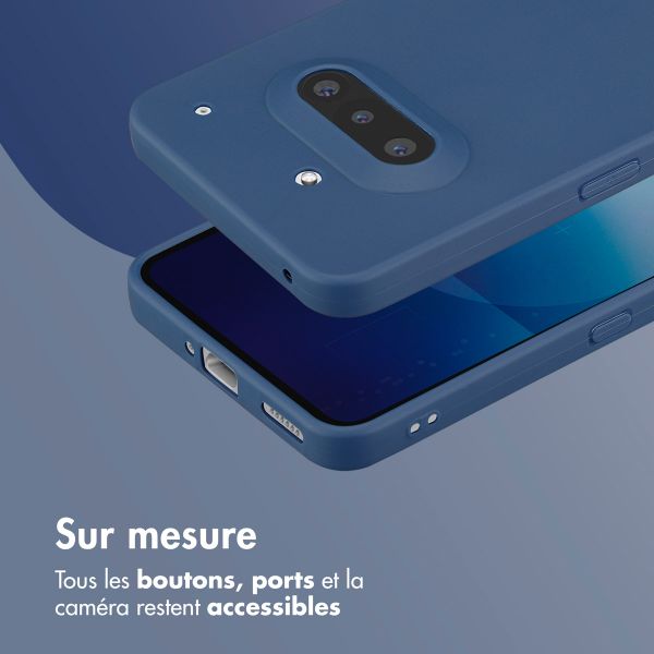 imoshion Coque Couleur Nothing Phone (3a) - Bleu foncé