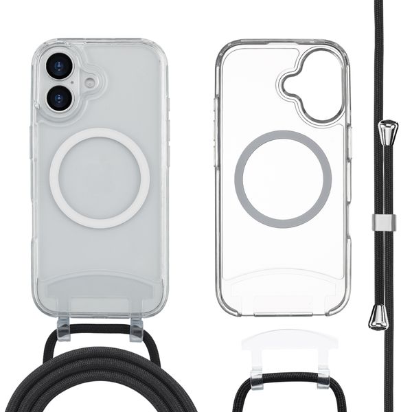 imoshion Coque MagSafe avec cordon amovible Apple iPhone 17 - Transparent