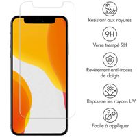Accezz Protection d'écran en verre trempé 2-pack Apple iPhone 12 Mini