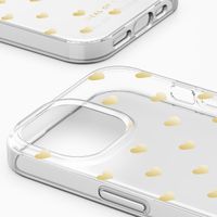 iDeal of Sweden Coque arrière Mirror Apple iPhone 15 - Golden Hearts