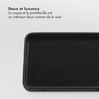 Selencia Étui portefeuille amovible Olyn avec MagSafe Samsung Galaxy S26 Ultra - Noir