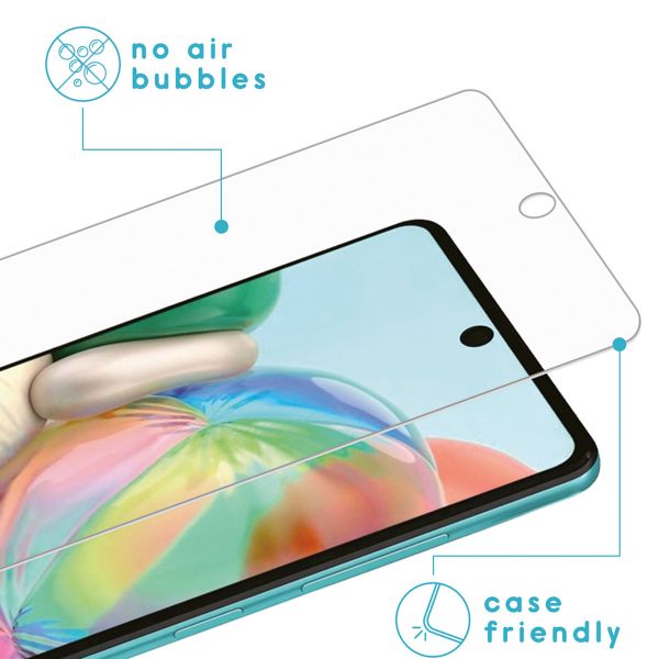 imoshion Protection d'écran en verre trempé Galaxy A71 / Note 10 Lite