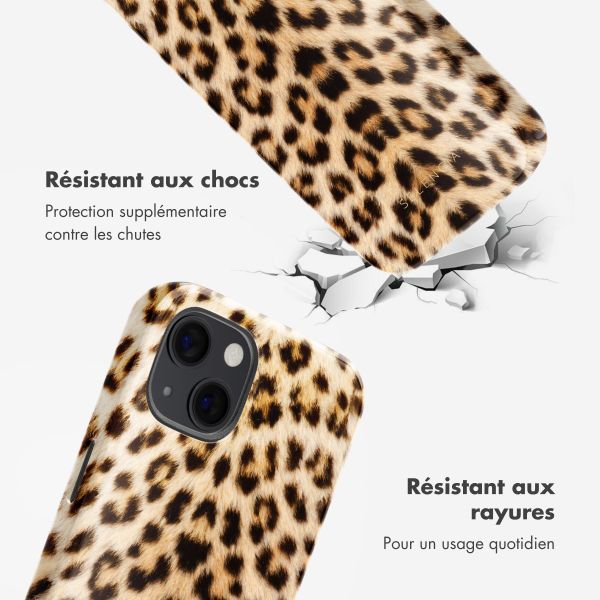 Selencia Coque arrière Vivid avec MagSafe Apple iPhone 13 - Wild Leo