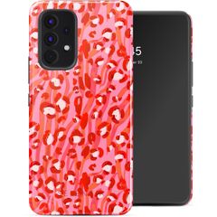 Selencia Coque arrière Vivid Tough Samsung Galaxy A53 - Wild Spots Lipstick