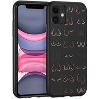 imoshion Coque Design iPhone 11 - Boobs all over - Noir