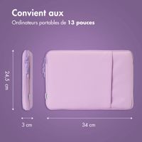 imoshion Pochette ordinateur avec compartiment 13 pouces - Lavender Lilac