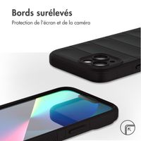 imoshion Coque arrière EasyGrip iPhone 13 - Noir