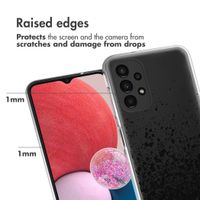 imoshion Coque Design Samsung Galaxy A13 (4G) - Splatter Black