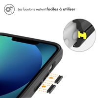 imoshion Coque Rugged Hybrid Carbon Apple iPhone 13 - Noir