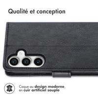 imoshion Étui de télephone portefeuille Samsung Galaxy S23 FE - Noir