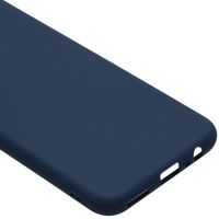 imoshion Coque Couleur Huawei P40 Lite E - Bleu foncé