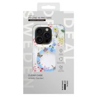 iDeal of Sweden Coque Clear MagSafe Apple iPhone 16 Pro Max - Artistic Garden