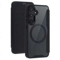imoshion Bookcase transparente avec MagSafe Samsung Galaxy S25 / S24 - Noir