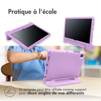 imoshion Coque kidsproof avec poignée iPad 11 (2025) 11 pouces / iPad 10 (2022) 10.9 pouces - Lila