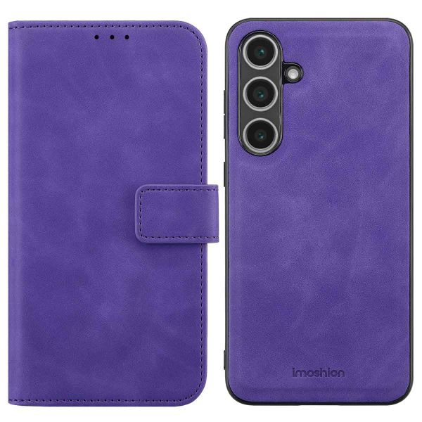 imoshion Etui de télephone luxe 2-en-1 amovible Samsung Galaxy S24 FE - Violet