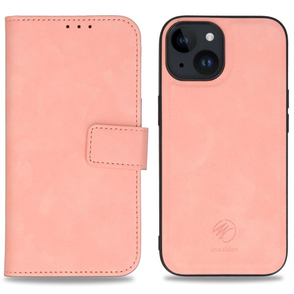 imoshion Etui de téléphone de luxe 2-en-1 amovible iPhone 15 - Rose