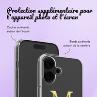 Coque avec votre propre photo et/ou texte Apple iPhone 16 - Letter