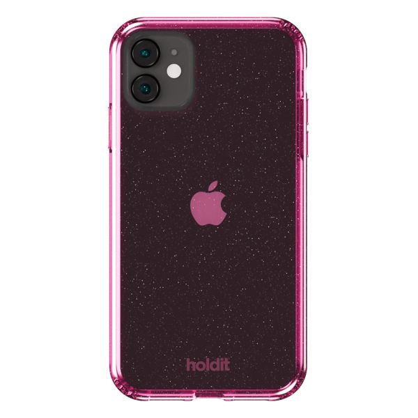 Holdit Coque Pailletée Apple iPhone 11 / XR - Pink