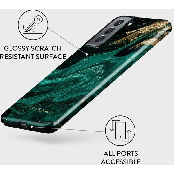 Burga Coque arrière Tough Samsung Galaxy S21 - Emerald Pool