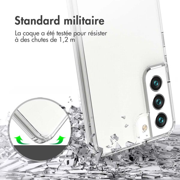 Accezz Coque Xtreme Impact Samsung Galaxy S22 Plus - Transparent