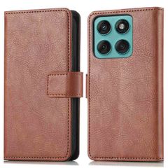 imoshion Étui de téléphone portefeuille Motorola Edge 60 Pro - Marron