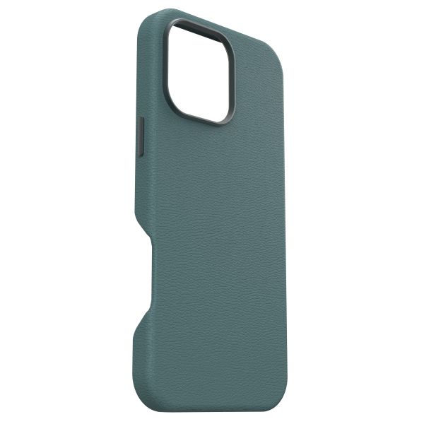 OtterBox Coque en cuir de cactus Symmetry MagSafe iPhone 16 Pro Max - Juniper Sprig