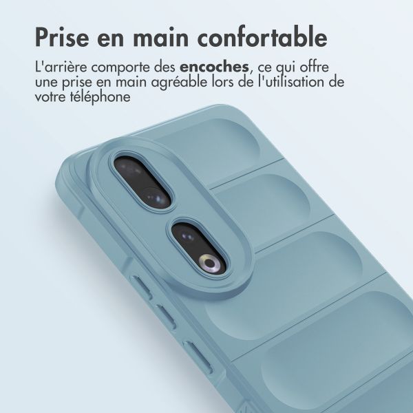 imoshion Coque arrière EasyGrip Honor 90 - Bleu clair