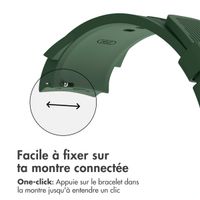 imoshion Bracelet en silicone OnePlus Watch 3 / 2 / 2R / Oppo Watch X2 / X - Vert foncé