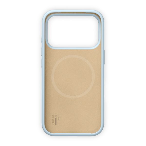iDeal of Sweden Coque en silicone avec MagSafe Apple iPhone 17 Pro - Light Blue