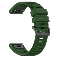 imoshion Bracelet QuickFit® Sport en silicone - Connexion Garmin Watch 22 mm - Vert foncé