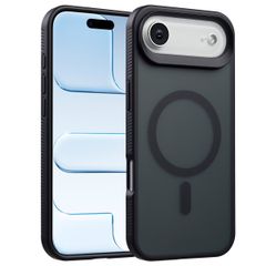 Accezz Coque Givrée Robuste avec MagSafe Apple iPhone Air - Noir