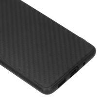 Coque silicone Carbon Samsung Galaxy S20 Plus - Noir