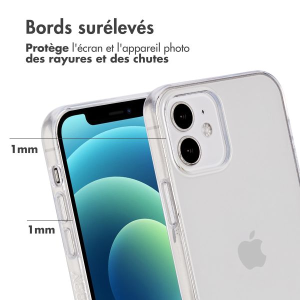 Accezz Coque Clear 100% recyclée iPhone 12 (Pro) - Transparent