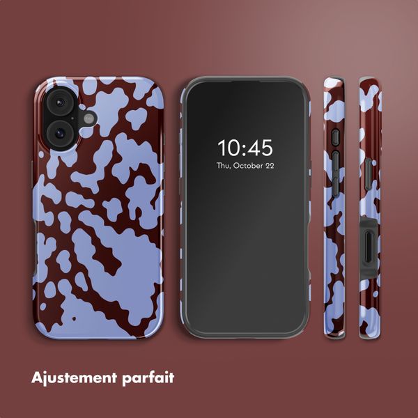 Selencia Coque arrière Vivid avec MagSafe Apple iPhone 17 - Moo'd Lavender Glow