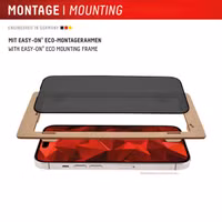 Displex Protection d'écran en verre trempé Privacy Apple iPhone 17 / 17 Pro