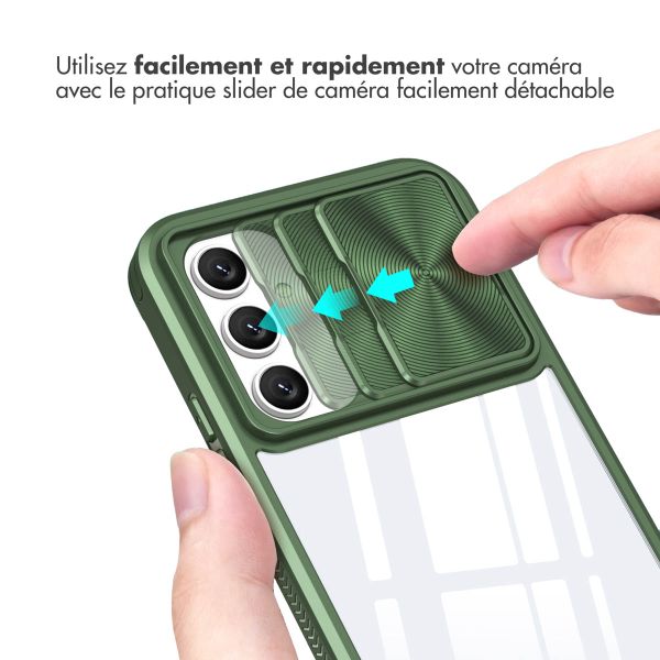 imoshion Coque arrière Camslider Samsung Galaxy A54 (5G) - Vert foncé