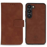 imoshion Etui de télephone luxe 2-en-1 amovible Samsung Galaxy S23 - Marron