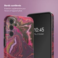 Selencia Coque arrière Vivid Samsung Galaxy A15 (5G) - Marble Purple